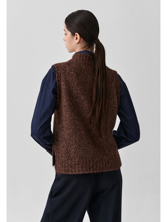 TATUUM TATUUM Kamizelka NUTI Brązowy Classic Fit