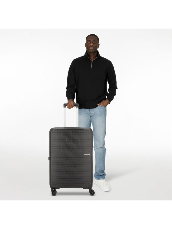American Tourister American Tourister Walizka średnia 301654 Czarny