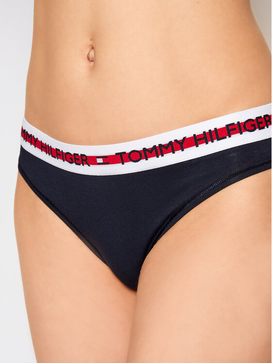 Tommy Hilfiger Tommy Hilfiger Klasične spodnje hlačke UW0UW02455 Mornarsko modra