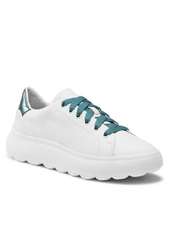 Geox Geox Sneakers D Spherica Ec4.1 D35TCB 08502 C1392 Weiß