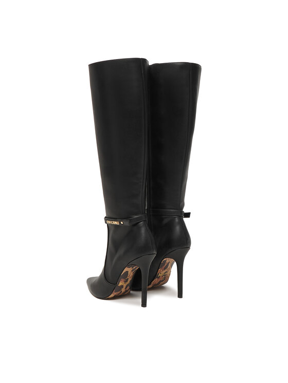 Just Cavalli Just Cavalli Čižmy 79RA3S07 ZSD53 Čierna