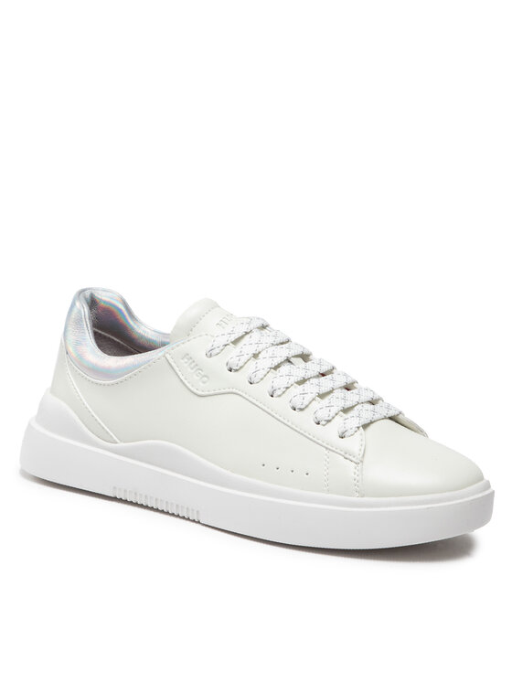 Hugo on sale white sneakers