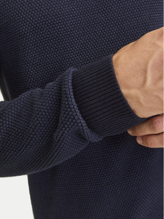 Jack&Jones Jack&Jones Sweater Globe 12258139 Sötétkék Regular Fit
