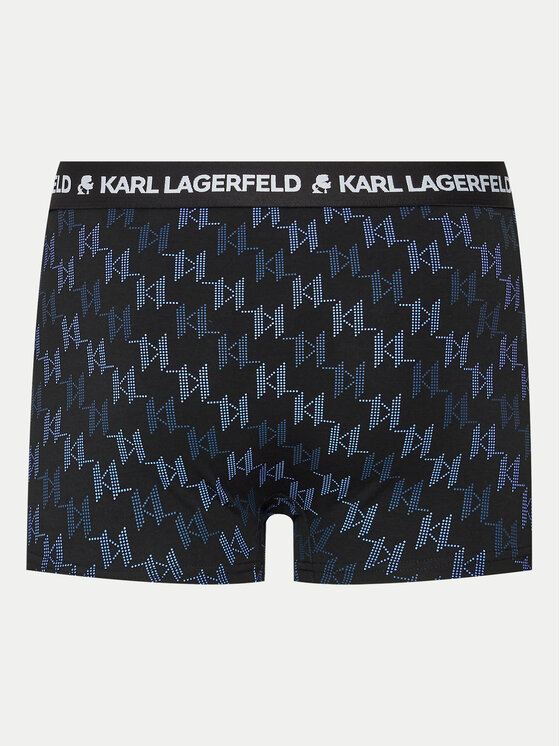 KARL LAGERFELD KARL LAGERFELD Набір з 3 пар боксерів 245M2113 Чорний