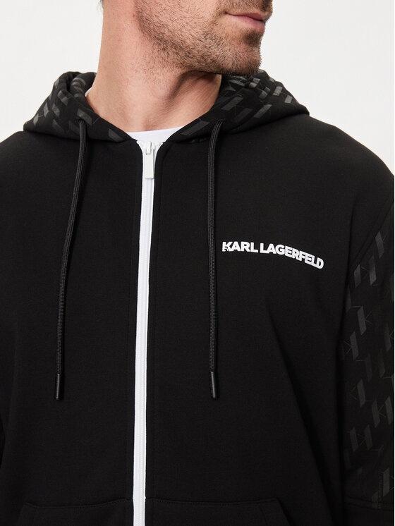 KARL LAGERFELD KARL LAGERFELD Mikina 705017 542900 Černá Regular Fit