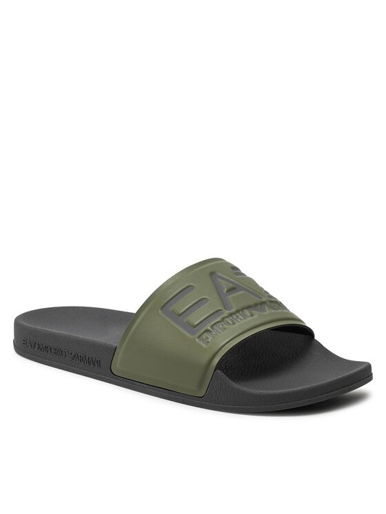 EA7 Emporio Armani EA7 Emporio Armani Šľapky XCP001 XCC22 T606 Sivá