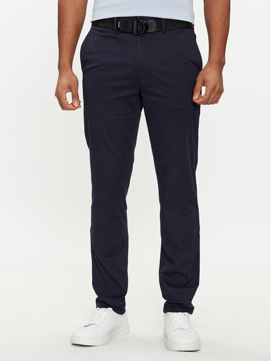 Calvin Klein Calvin Klein Chinos Modern K10K110979 Sötétkék Slim Fit
