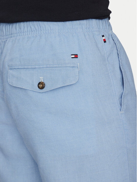 Tommy Hilfiger Tommy Hilfiger Szorty materiałowe Harlem MW0MW37804 Niebieski Regular Fit