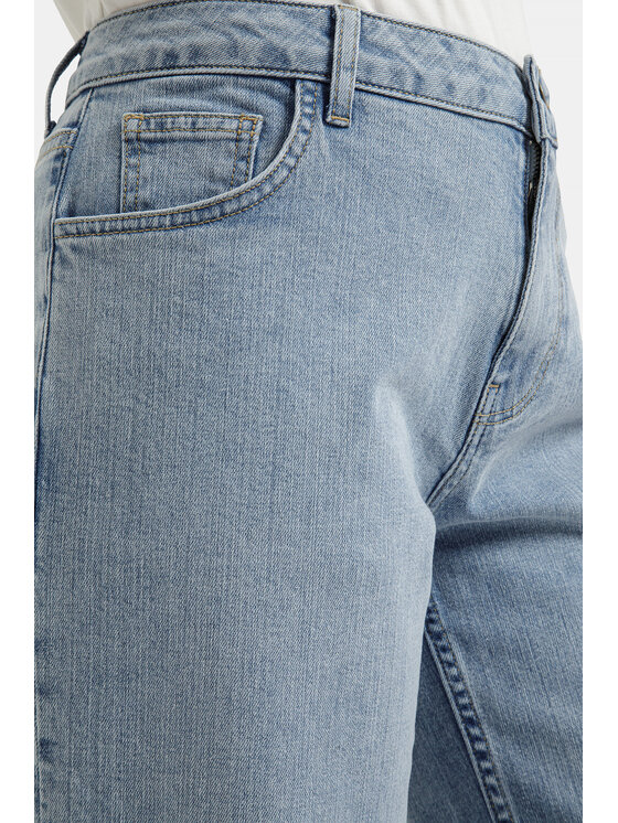 Cross Jeans Cross Jeans Jeansy P 540-017 Niebieski Wide Leg