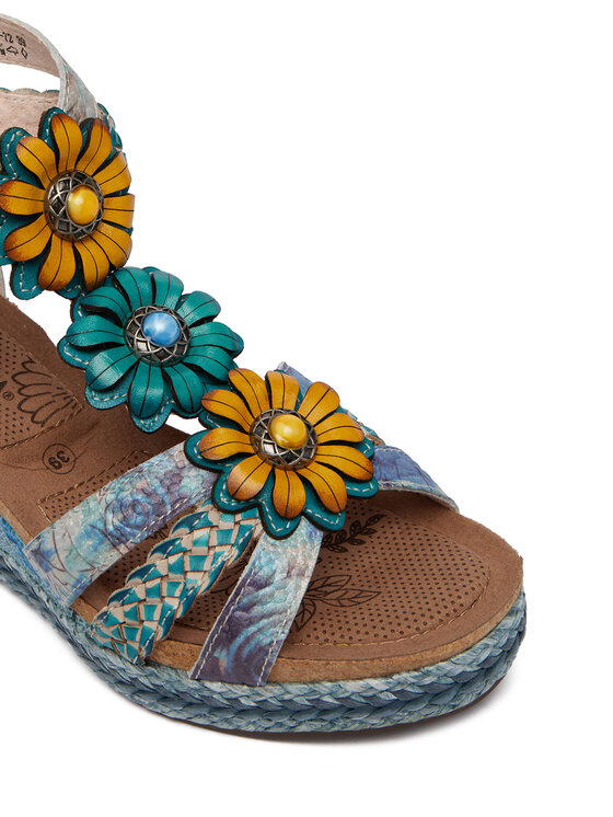 Laura Vita Laura Vita Босоніжки Fayco 72 Голубий