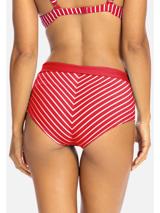Feba Feba Dół od bikini FD01E Czerwony