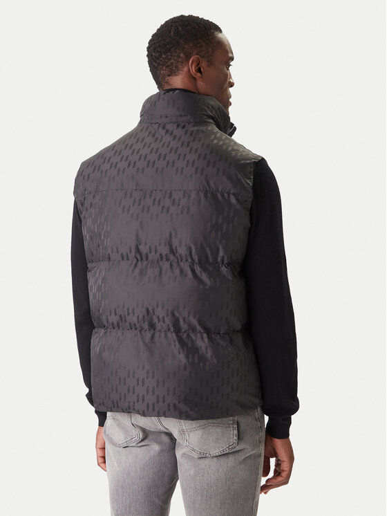 KARL LAGERFELD KARL LAGERFELD Vestă elegantă 505017 554504 Negru Regular Fit