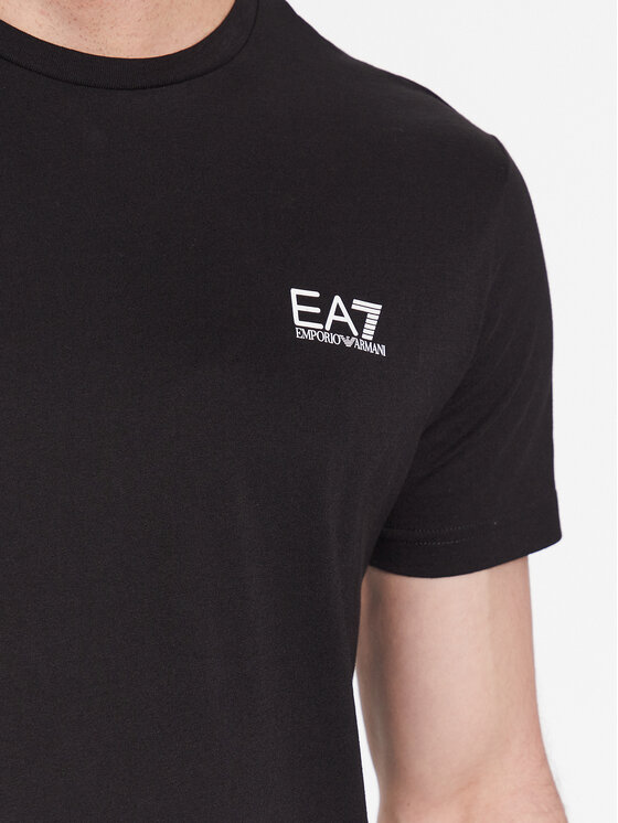 EA7 Emporio Armani EA7 Emporio Armani Majica 8NPT51 PJM9Z 1200 Črna Regular Fit