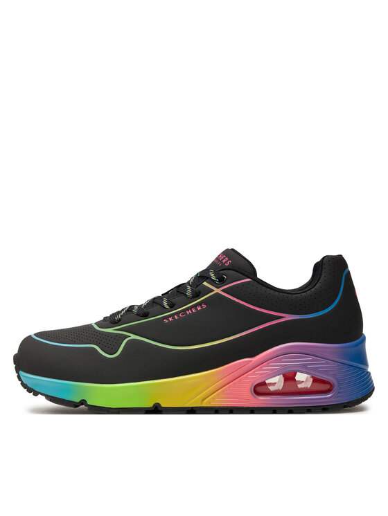 Skechers Skechers Tenisice Uno Pop Of Sunshine 155148/BKMT Crna