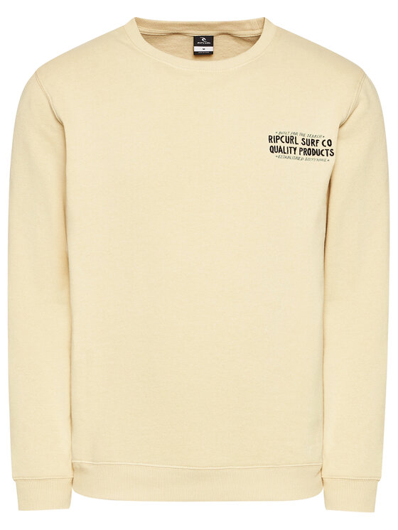 Rip Curl Rip Curl Felpa Garage CFEDW9 Beige Regular Fit