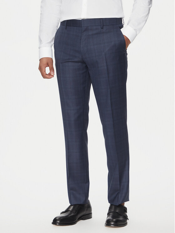 BOSS BOSS Garnitur H-Huge 50535401 Niebieski Slim Fit