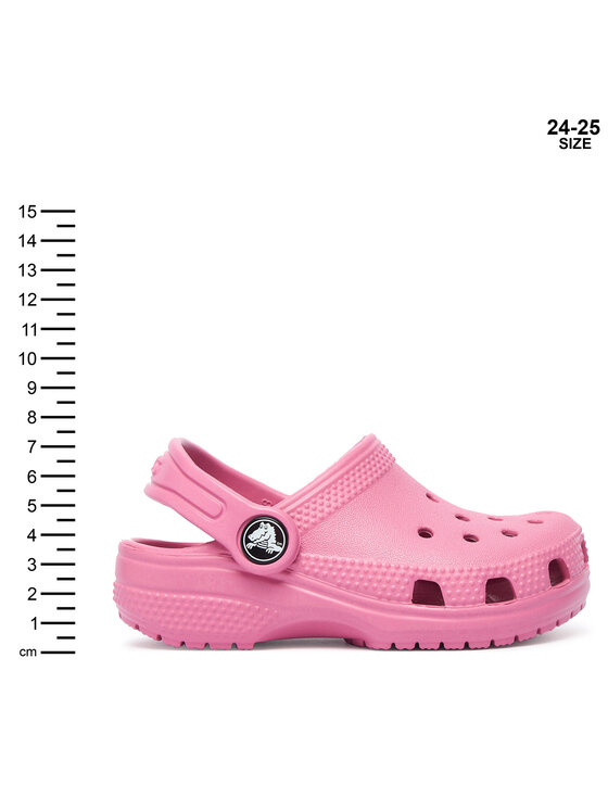 Crocs Crocs Klapki Classic Clog T 206990 Różowy