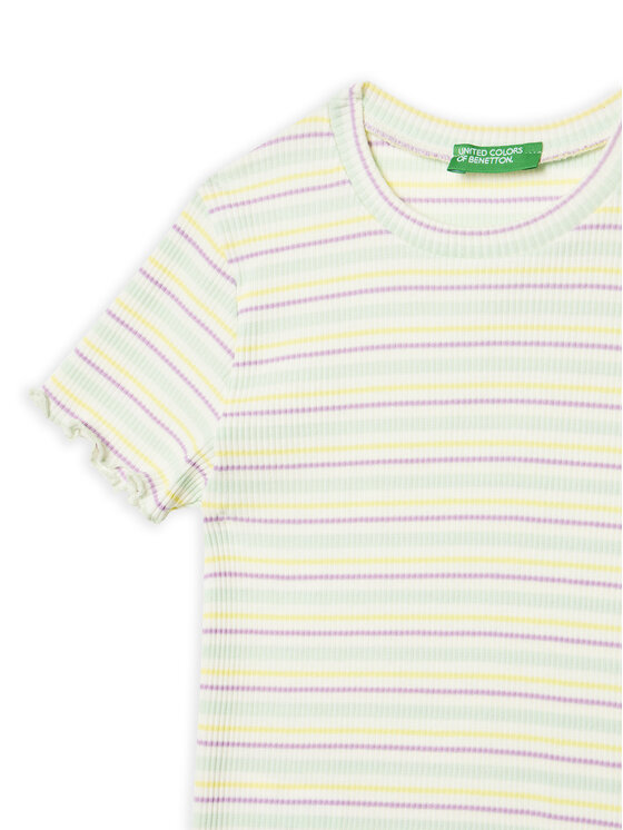 United Colors Of Benetton United Colors Of Benetton T-shirt 3TLVC10N0 Šarena Regular Fit