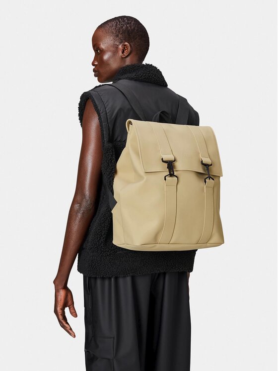Rains Rains Σακίδιο MSN Bag W3 13300 Μπεζ