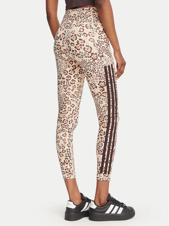 adidas adidas Leggings Farm Rio Optime KR0231 Svijetlo bež Slim Fit