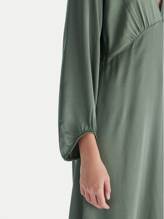 ViCOLO ViCOLO Koktel haljina TF0250 Zelena Regular Fit