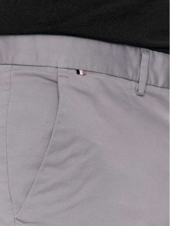 BOSS Boss Čino bikses Kaito1 50487966 Pelēks Slim Fit