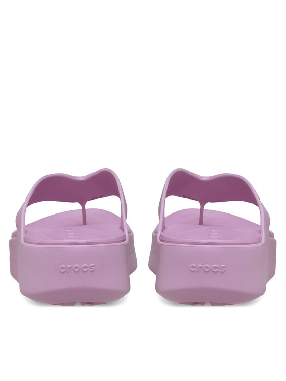 Crocs Crocs Čības uz pirksta Getaway Platform Flip 209410 Rozā