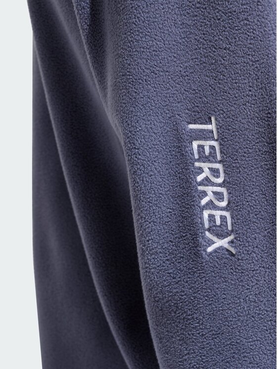 adidas adidas Флісовий реглан Terrex Multi Essentials Half Zip Fleece Jacket KZ1775 Cиній Regular Fit