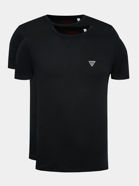Guess Guess Komplet 2 t-shirtów U97G02 K6YW1 Czarny Regular Fit