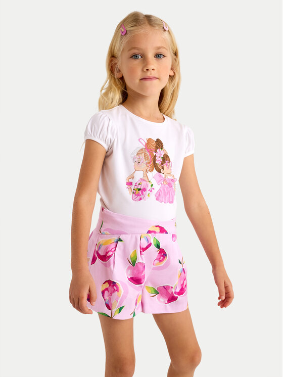 Tricou Mayoral Copii, Mărimea: 3Y, Écru, 3003