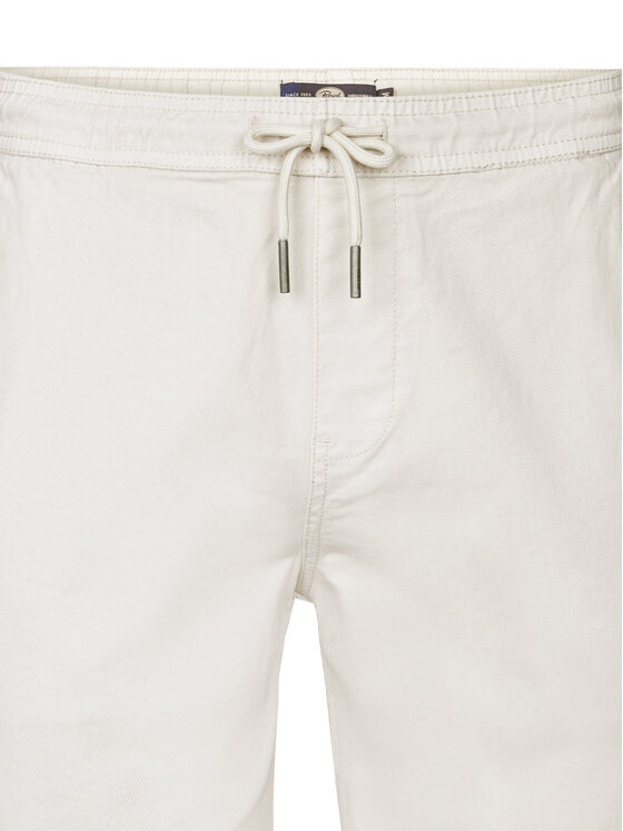 Petrol Industries Petrol Industries Pantaloncini di tessuto M-1050-SHO527 Bianco Regular Fit