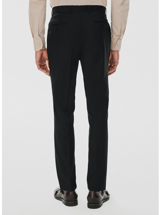 Pako Lorente Pako Lorente Spodnie garniturowe P24WF-6G-019 Czarny Slim Fit