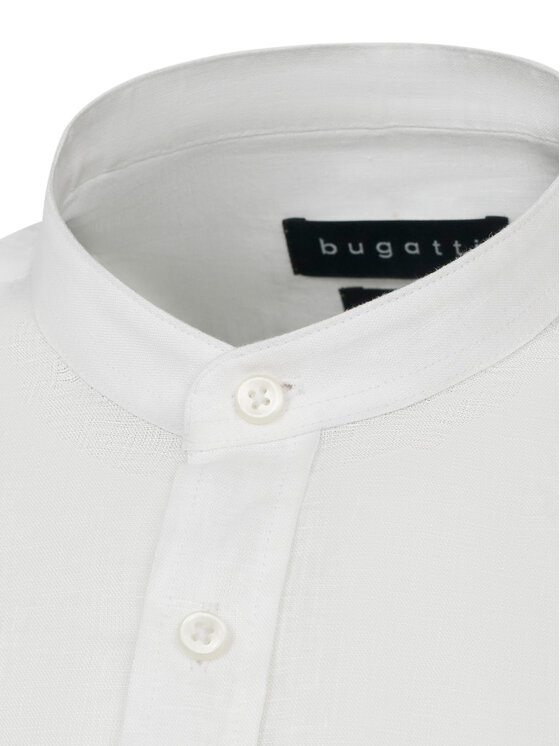 Bugatti Bugatti Koszula 9550-78900C Biały Casual Fit