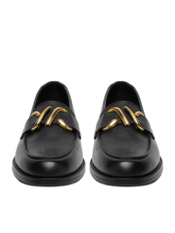 GINO ROSSI GINO ROSSI Loaferice ELSA-E25-26397 Crna