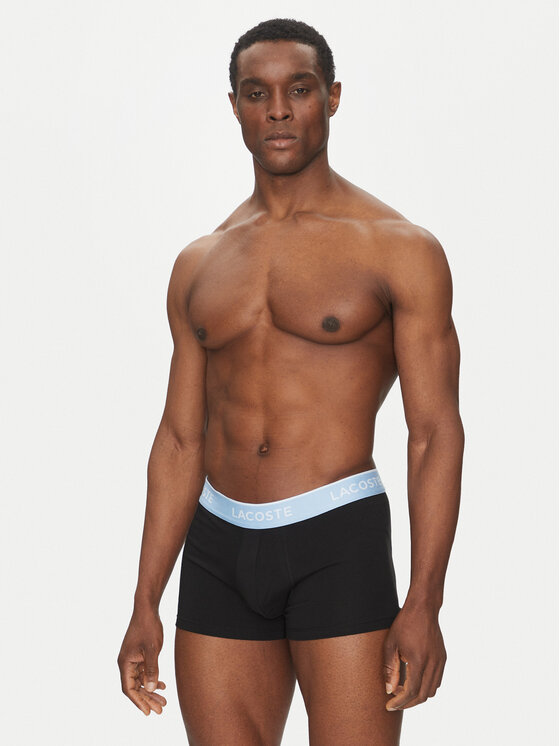 Lacoste Lacoste Set di 3 boxer 5H1297 Nero