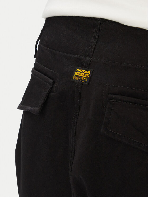 G-Star G-Star Raw Παντελόνι Cargo Rovic 3D D30010-5126 Μαύρο Relaxed Fit