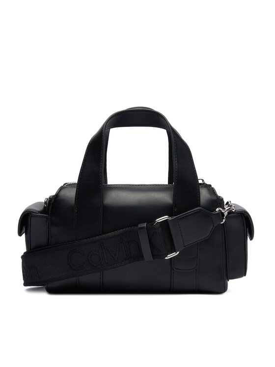Calvin Klein Calvin Klein Kabelka Webbing Strap Pocket Bag LV04F3291G Černá