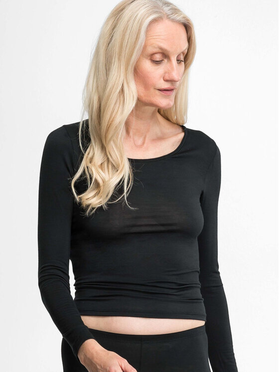 Sylvia Speidel Sylvia Speidel T-Shirt 50349 Czarny Slim Fit