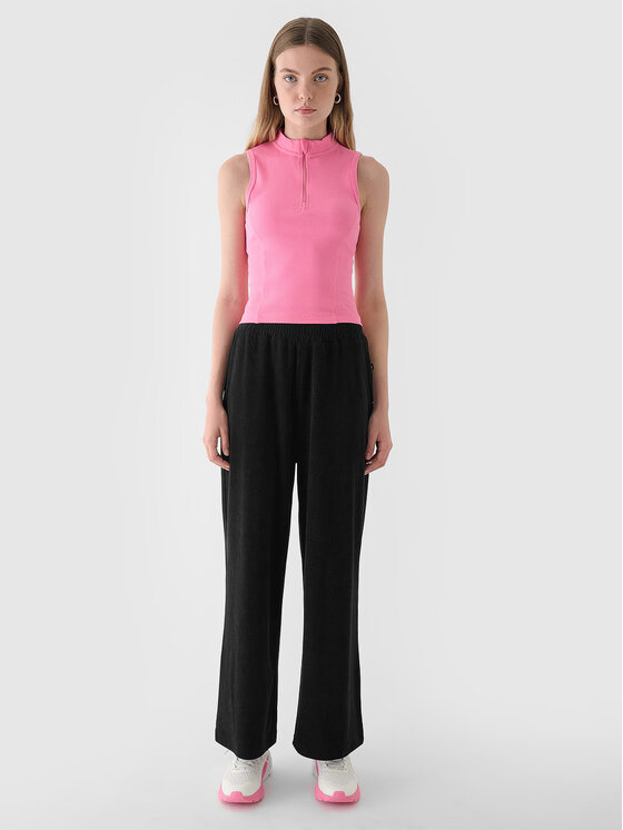 4F 4F Pantaloni da tuta 4FRAW24TTROF1352-20S Nero Oversize