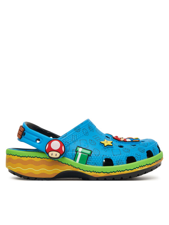 Crocs Crocs Παντόφλες Super Mario Core Classic Clog Kids 212140 Έγχρωμο