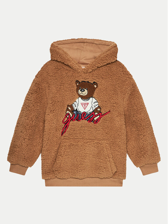 Guess Guess Μπλούζα H4BJ08 WGIQ0 Μπεζ Regular Fit