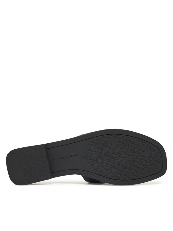 KARL LAGERFELD KARL LAGERFELD Papucs Skoot III KL80405C Fekete