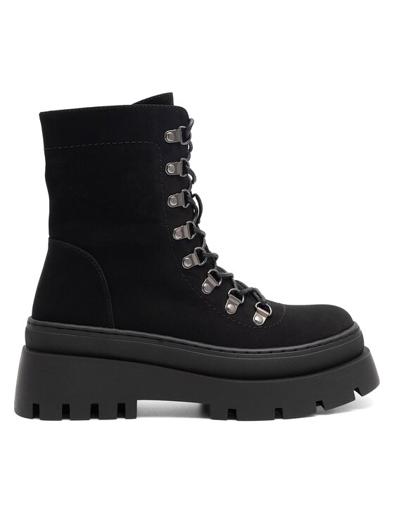 DeeZee DeeZee Bakancs ERNA WS6151-05 Fekete