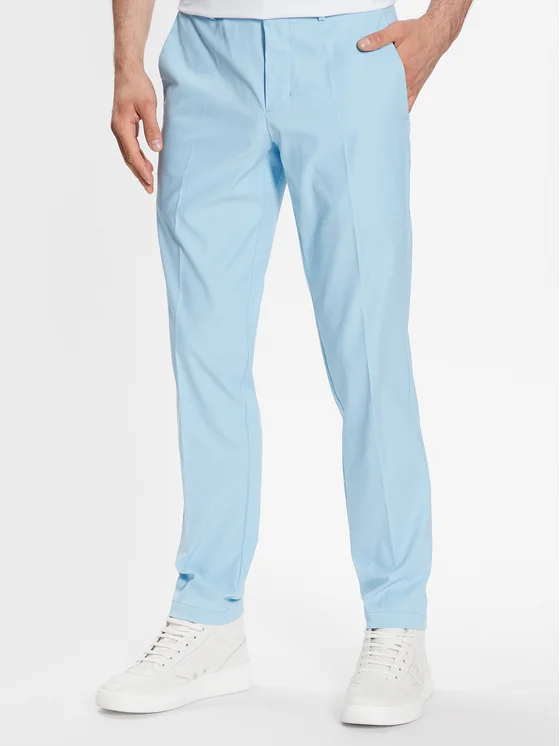 Boss Stoffhose 50482656 Blau Slim Fit