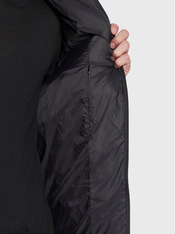 Armani Exchange Armani Exchange Vatovaná bunda 8NZBP8 ZNULZ 22AR Černá Regular Fit