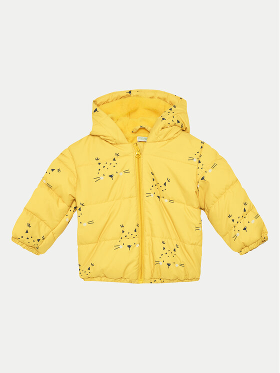 United Colors Of Benetton United Colors Of Benetton Ziemas jaka 2ITSAN00M Dzeltens Regular Fit