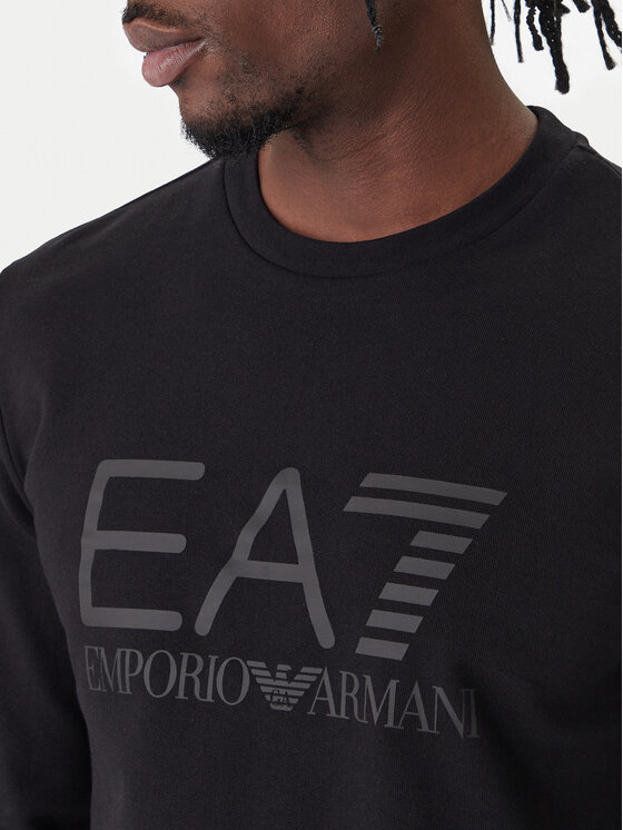 EA7 Emporio Armani EA7 Emporio Armani Світшот 7M002278 AF22266 MC005 Чорний Regular Fit