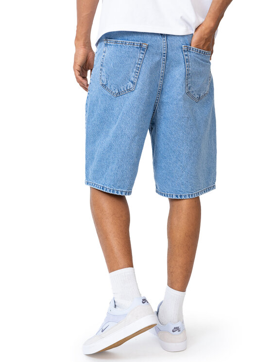 Mercur Mercur Szorty jeansowe Loose Box Niebieski Baggy Fit