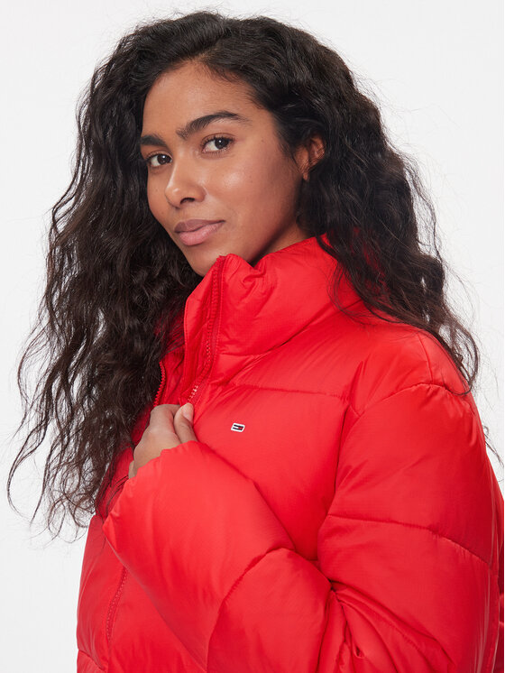 Tommy Jeans Tommy Jeans Žieminė striukė DW0DW15963 Raudona Regular Fit