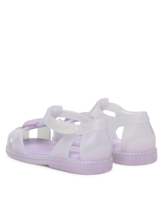 Melissa Melissa Sandalen Mini Melissa Hip Heart Ballerina Bb 37783 Violett
